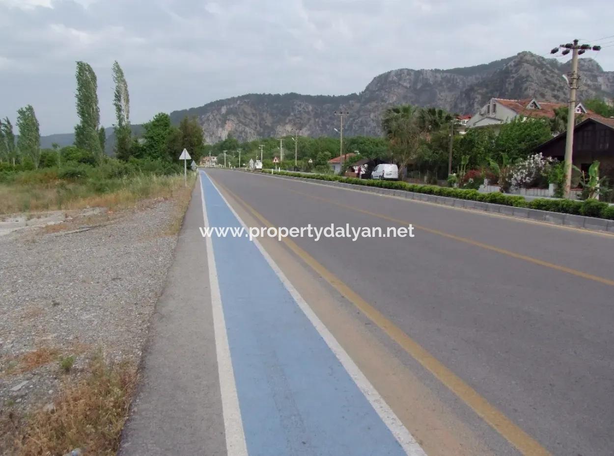 Kommerzielles Grundstück Für Verkauf In Dalyan, Dalyan Sie Auf Dem Highway 17,805M2 Grundstück Zum Verkauf Schnäppchen