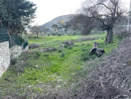 Çandır'sa Grundstück Zum Verkauf Mit Meer- Und Seeblick 545M2