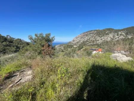 Dorfhaus Zum Verkauf Auf 4.400M2 Grundstück Mit Vollem Meerblick In Gökbel