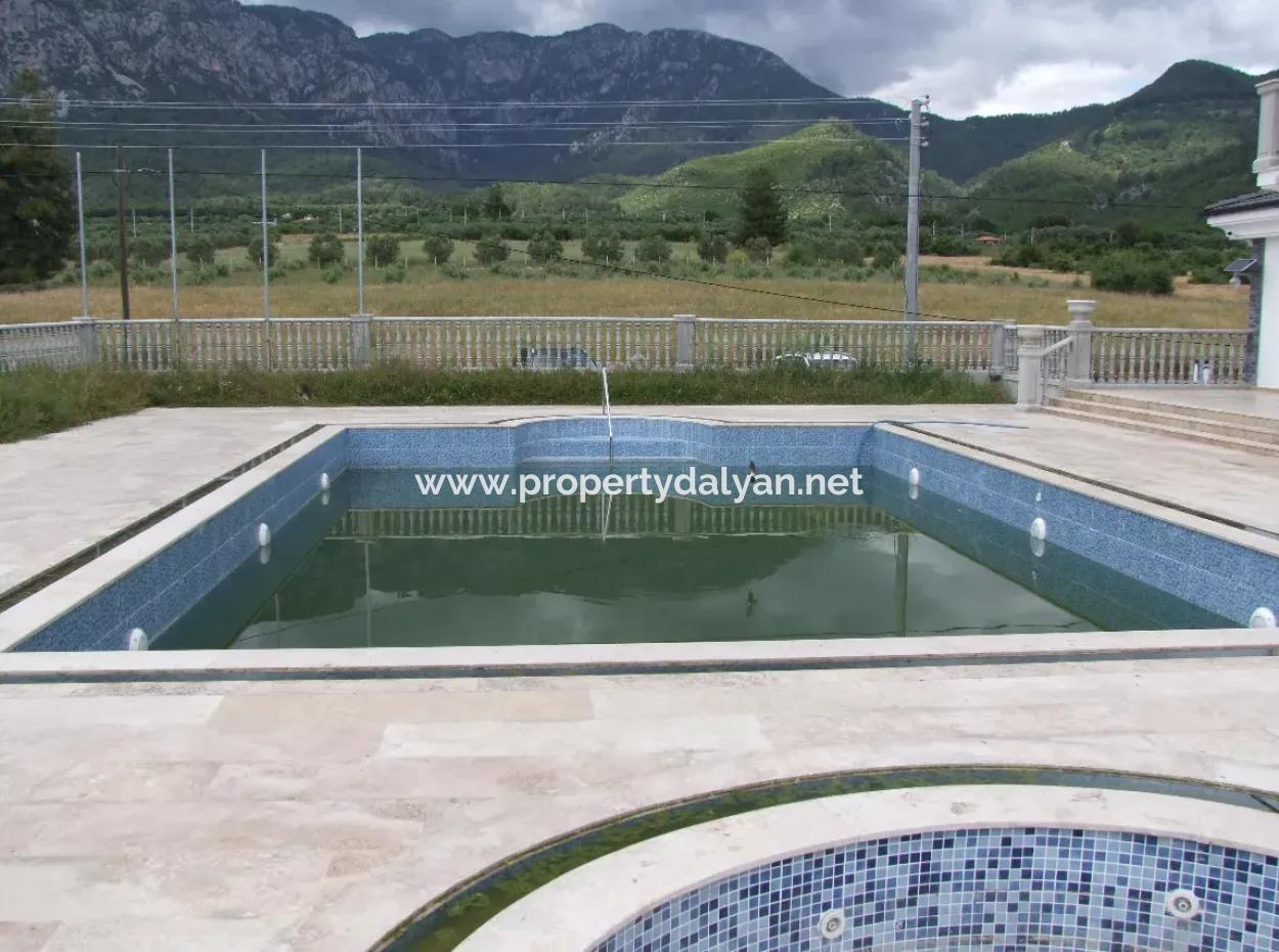 Luxury Villa For Sale In Zeytinalanda Köyceğinz Zeytınalanda 6800M2 Land Villa For Sale With Full Lake View