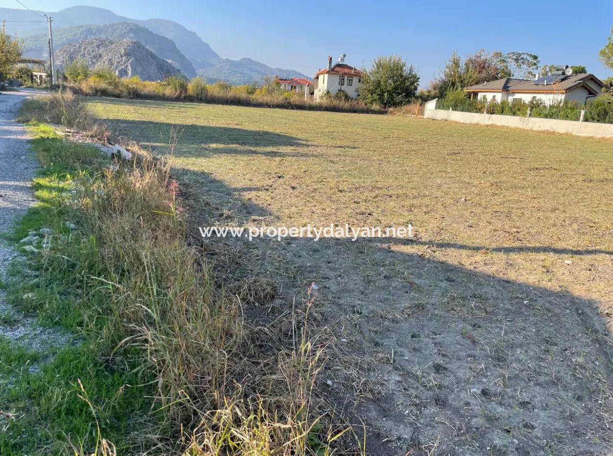 4 Parcels Side By Side Close To The Center In Dalyan 2140M2 Land For Sale