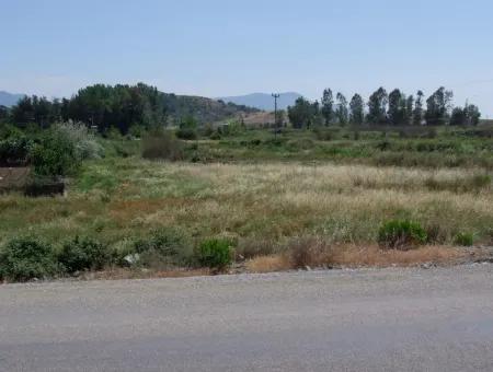 Commercial Plot 2500M2 Plot For Sale Bargain For Sale In Fethiye From The Main Road To Zero