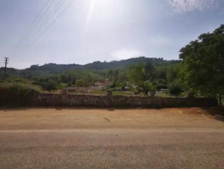 1245M2  Land For Sale In Marmaris Çamlı