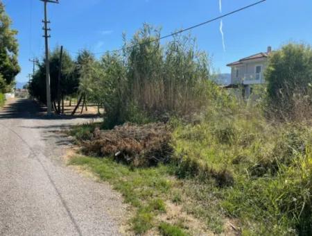 1000M2 Land For Sale In Dalyan Gülpinar Corner