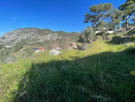 Village House For Sale In 4,400M2 Land With Full Sea View In Gökbel