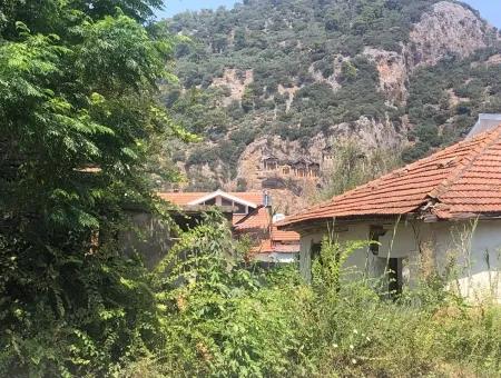 Dalyan Maraş Satılık Arsa Kral Mezarları Manzaralı 1026M2 Satılık Arsa